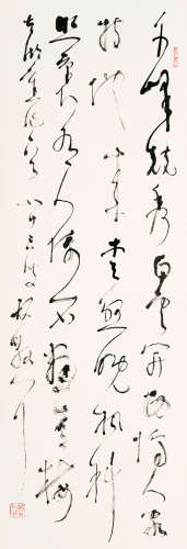 林散之（1898～1989） 太湖纪游 立轴 水墨纸本