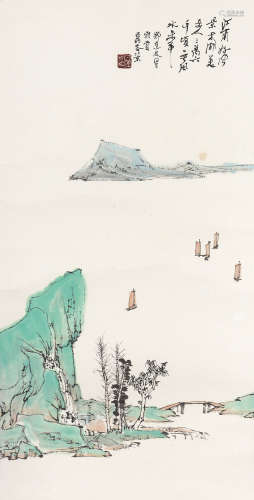 亚明（1924～2002） 江南好风景 镜心 设色纸本