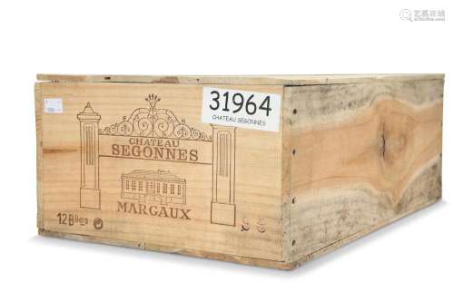 CHATEAU SEGONNES CRU BOURGEOIS MARGAUX 1995, owc. (12 bottle...