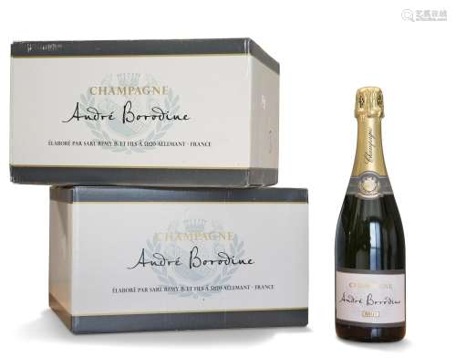 CHAMPAGNE ANDRE BORODINE.Â (12 bottles)