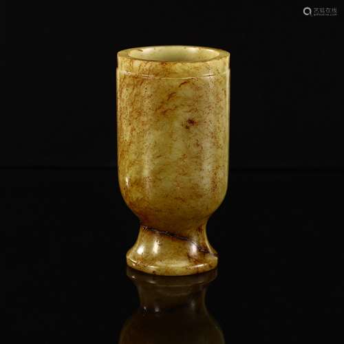 Ancient jade cup