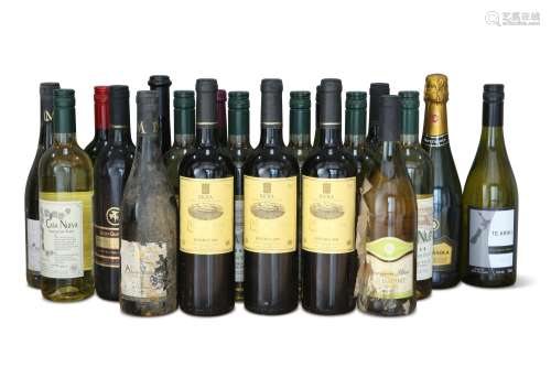 MIXED LOT OF GOOD DRINKING WINE.Â (21 bottles)