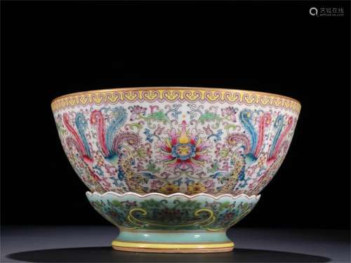 A Chinese Famille Rose Porcelain Bowl