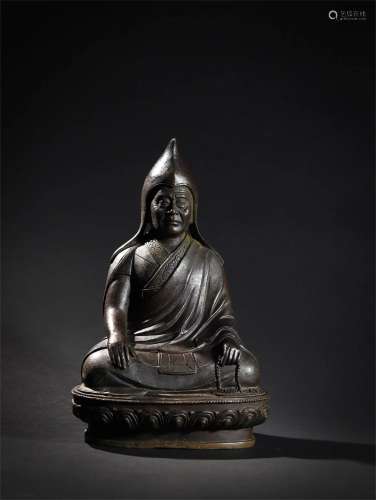 A Chinese Bronze Buddha Statue