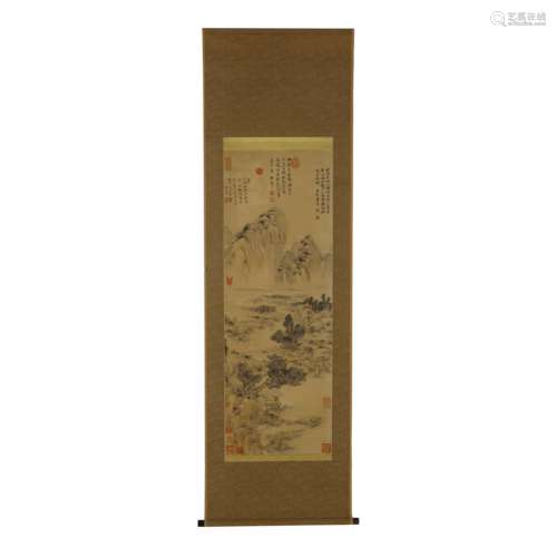 Paper Tang Yin Landscape