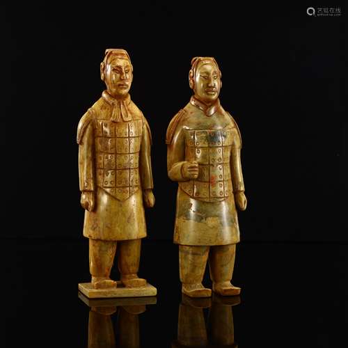 Ancient jade figurines