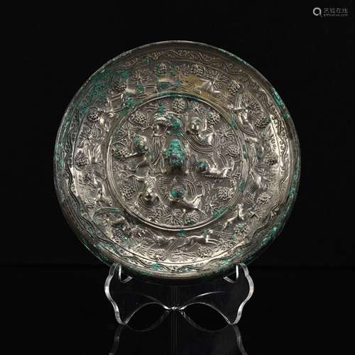 Ancient bronze mirror