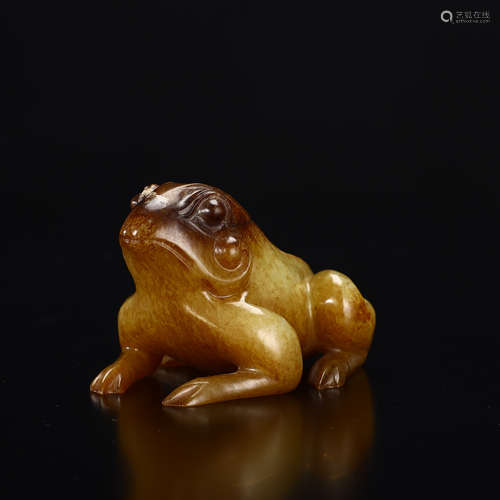 Ancient jade toad