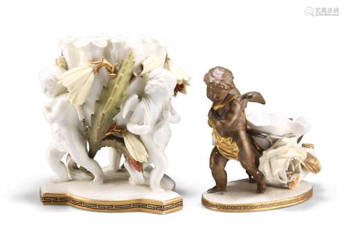 A MOORE BROTHERS PORCELAIN CENTREPIECE, CIRCA 1880-90, model...