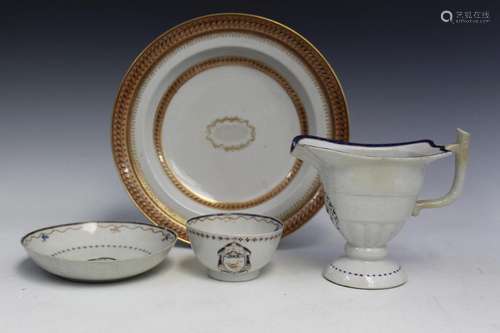 Four Pieces of Chinese Export Porcelains