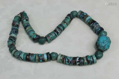 Turquoise Beads Necklace