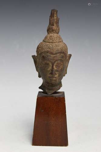 Bronze Thai Buddha Head