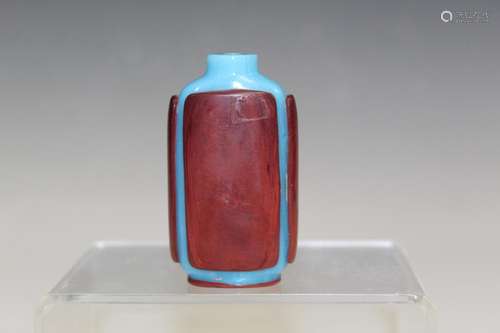 Chinese Peking Glass Snuff Bottle