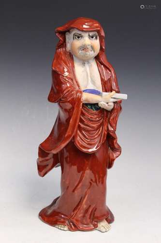 Japanese Porcelain Figure of a Luohan