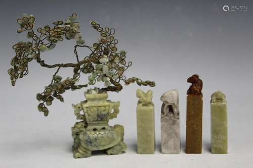 Chinese Soapstone Items