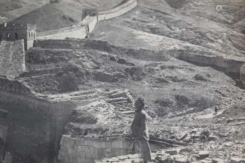 Old Chinese Photo of the Great Wall