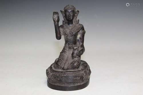 Southeastern Asian Bronze Statue