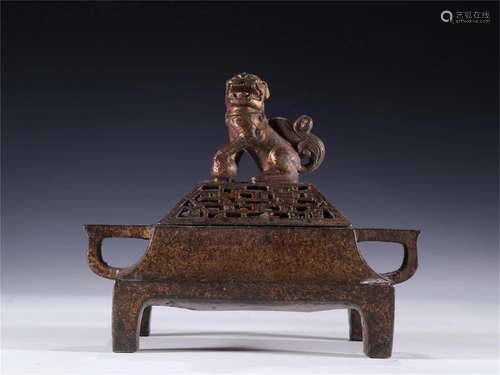 A Chinese Bronze Incense Burner