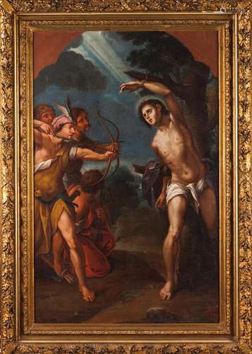 The martyrdom of Saint Sebastian