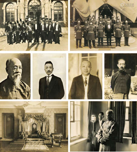1934 伪满洲帝国建国影集（48张） 银盐纸基