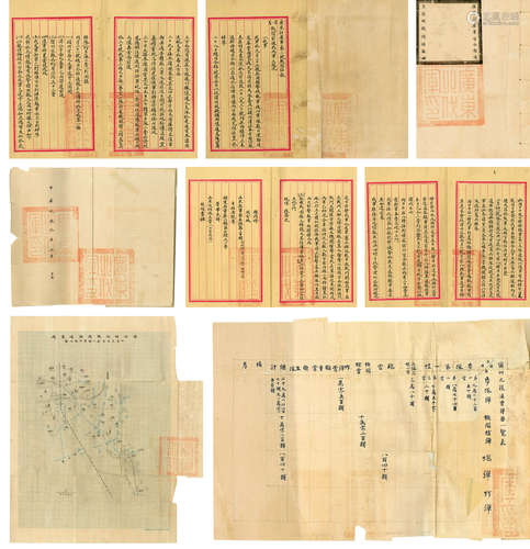 1912 广东北伐军宿州战斗详报册 古籍善本