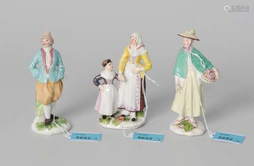 KLOSTERVEILSDORF,3MINIATUR-FIGUREN