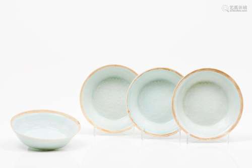A set of four Qingbai bowls