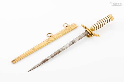 A Portuguese Navy Officer dagger (dirk)