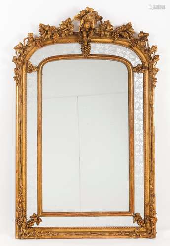 A large mirror