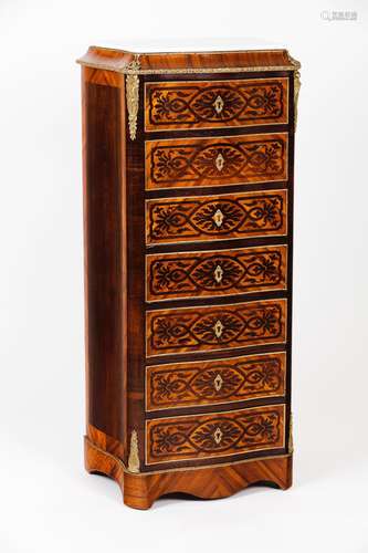 A ladies drop front secretaire