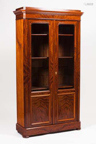 A bookcase