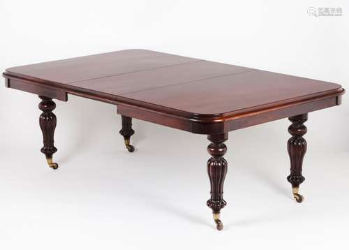 A Victorian dining table