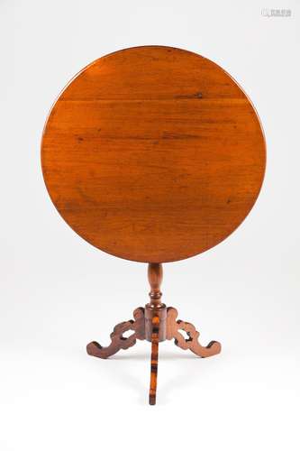 A Romantic era tripod table