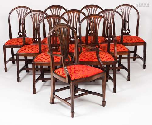 A set of ten D.Maria chairs