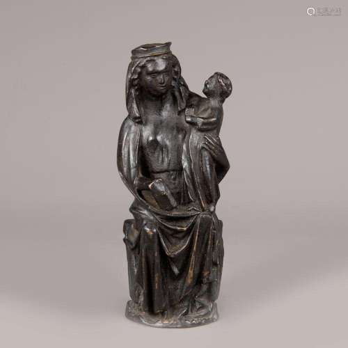 French bronze Madonna