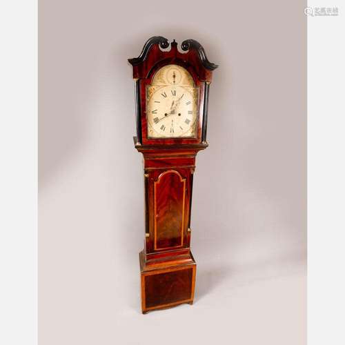 Georgian long case clock