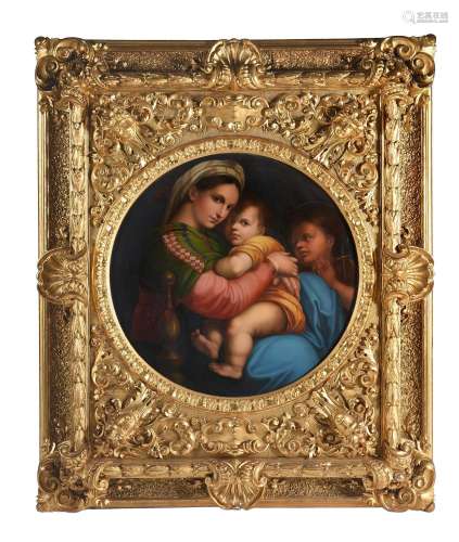 After Raffaello Sanzio da Urbino called Raphael, Madonna del...