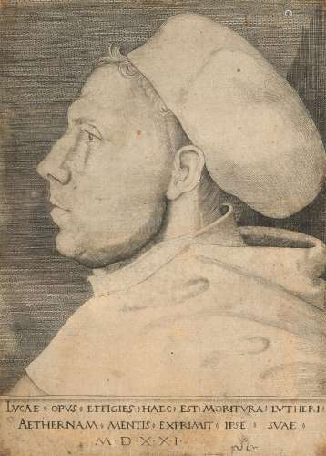 Lucas Cranach the Elder (German 1472-1553), Luther as an Aug...