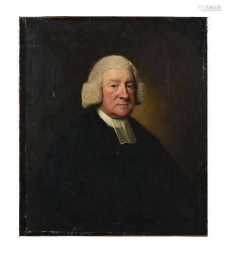 Follower of Lemuel Francis Abbott, Portrait of a clergyman