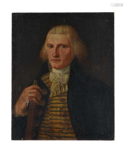 Circle of Ralph Earl (American 1751-1801), Portrait of a gen...