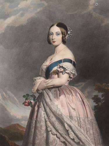 After Franz Xaver Winterhalter (German1805-1873), Her Most G...