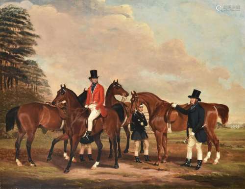 Attributed to John Barwick (fl.1835-1876), Changing horses