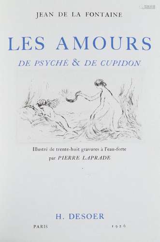 Jean de La Fontaine Les Amours de Psyche et Cupidon. Mit 38 ...