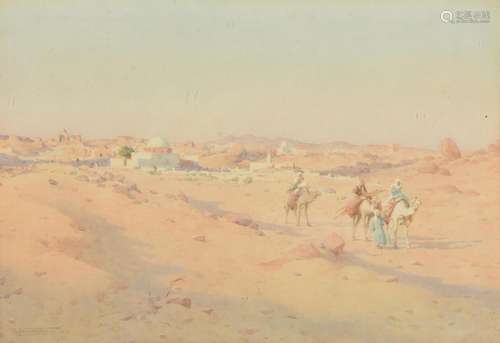 Robert George Talbot Kelly (British 1861-1934), Desert lands...