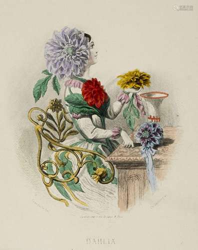 J.-J. (Jean Ignace Isidore Gérard) Grandville Les fleurs ani...