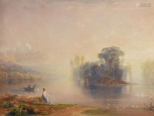 Copley Fielding (British 1787-1855), Fairy Isle