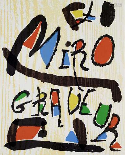 Jacques Dupin Miró Radierungen I, II und III (1928-1975). Mi...