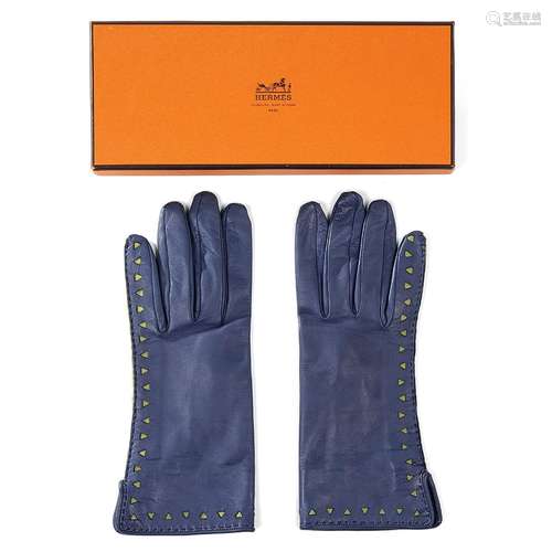 HERMÈS Paris Paire de gants