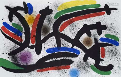 Michel Leiris u. Fernand Mourlot Joan Miró. Der Lithograph I...