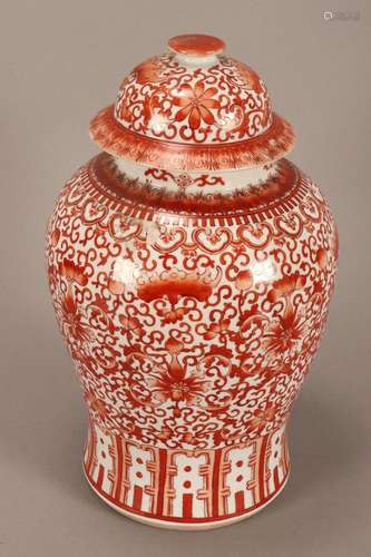 Chinese Porcelain Jar and Cover,